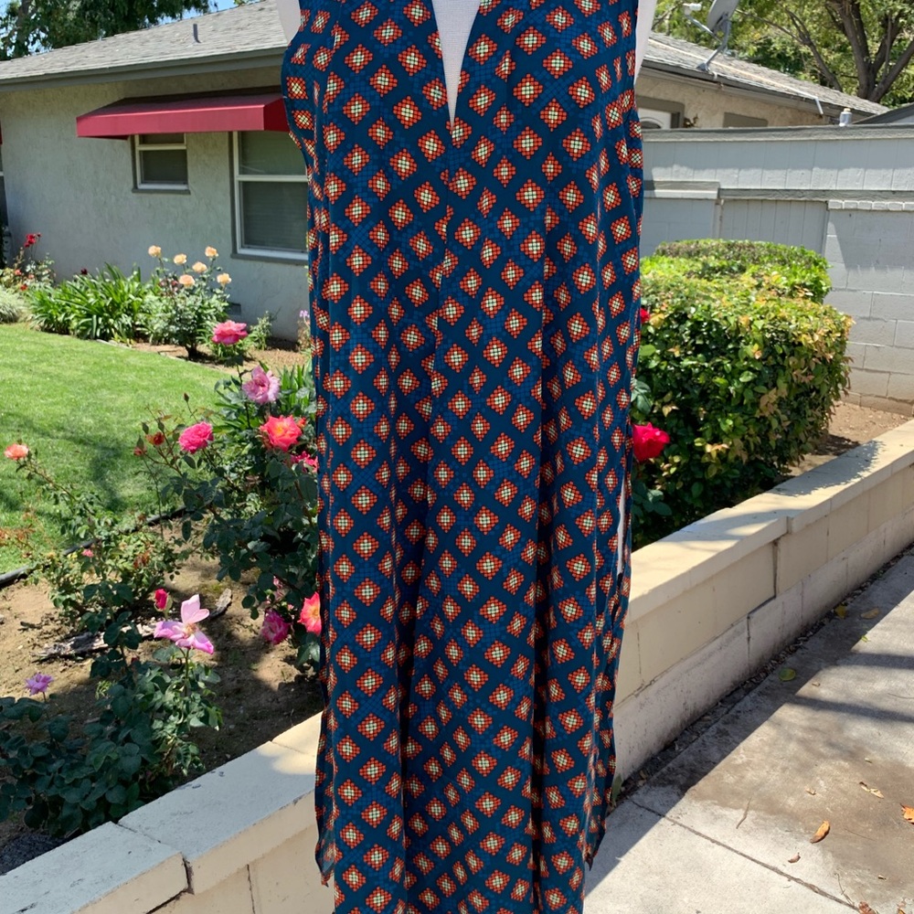 LuLaRoe Joy Tunic Kimono Cover Up - Picture 2 of 6